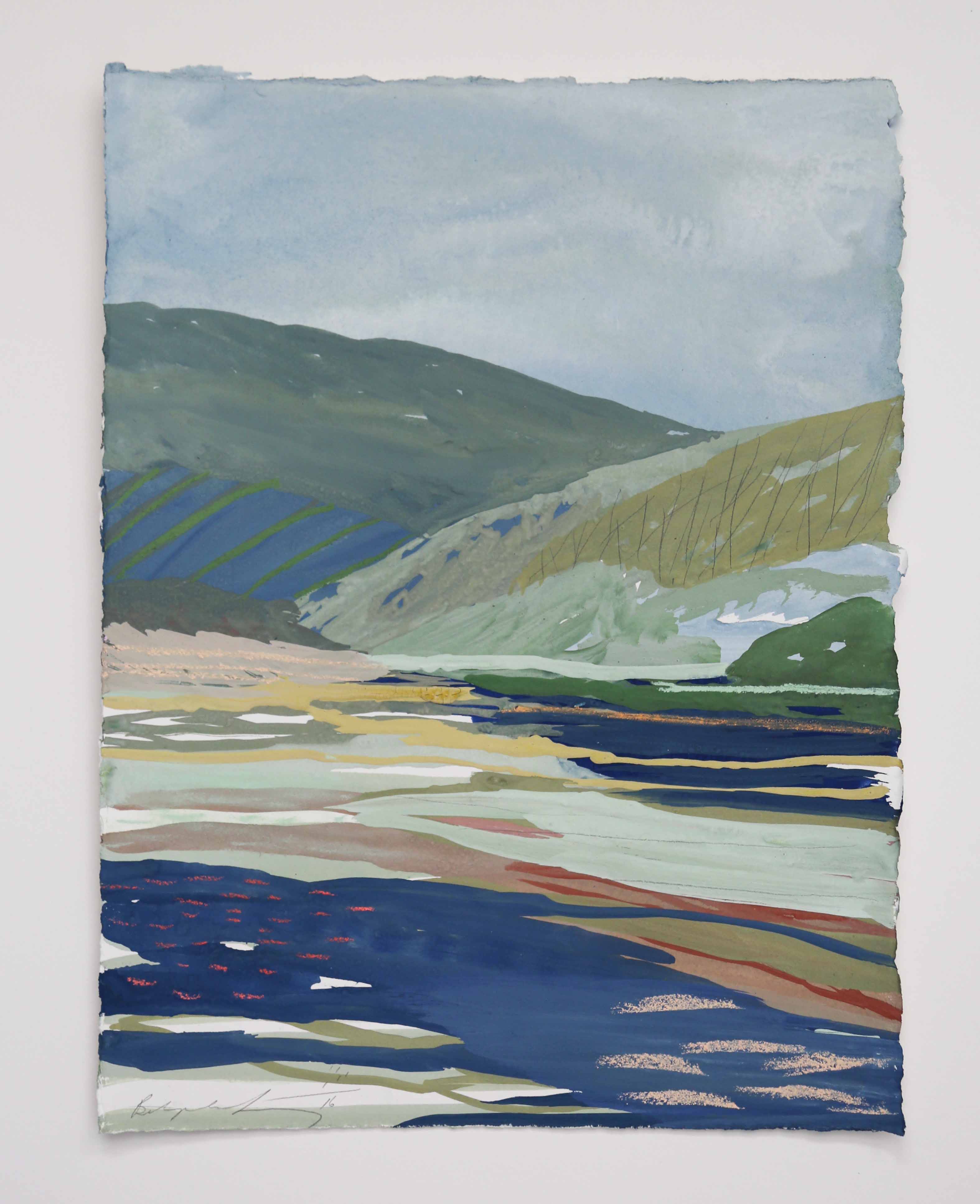 MOUNTAIN REFLECTION. SOLD